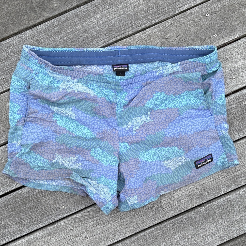 Patagonia Girl’s Blue Baggies Shorts